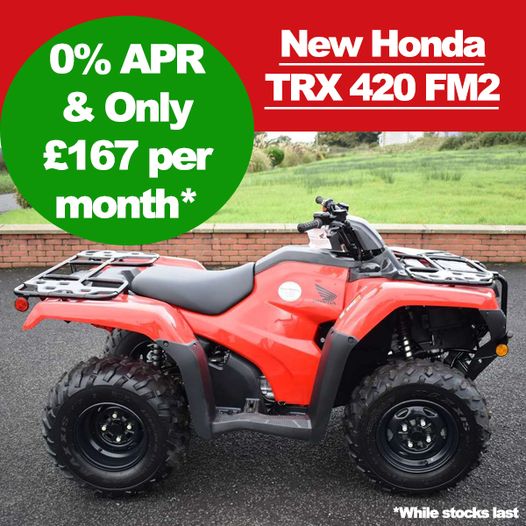 Bulk Purchase of Honda TRX 420 FM2's
