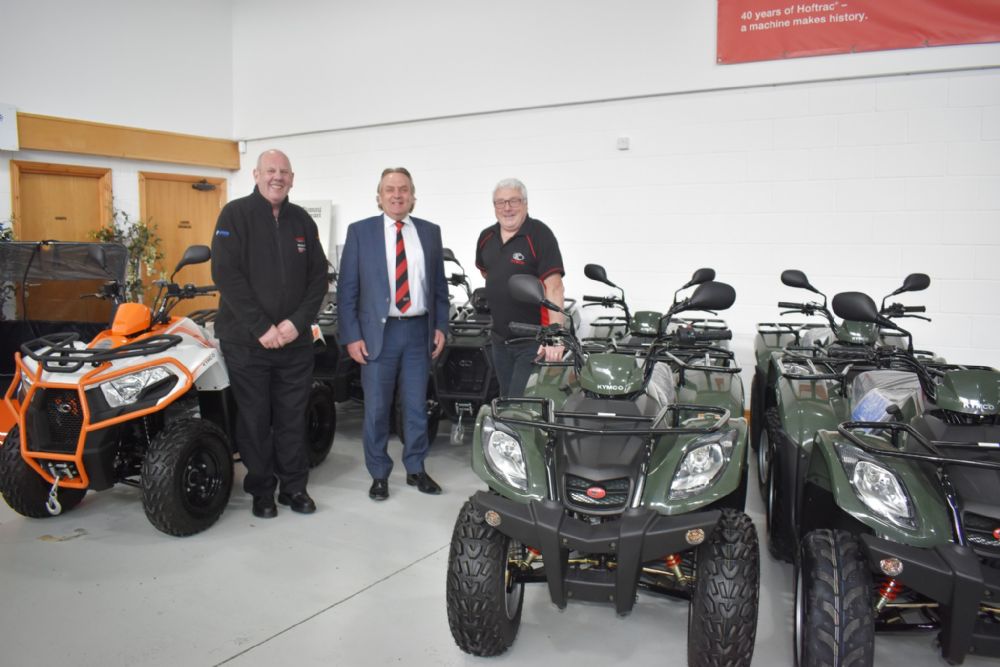 A visit from KYMCO UK - Motorcycle & ATV 