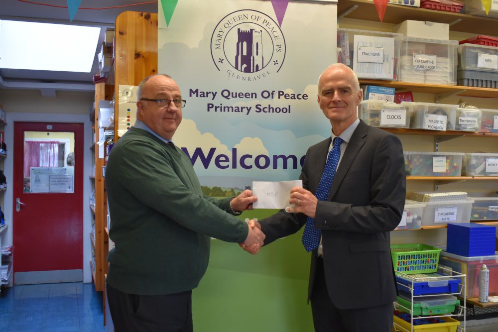 Wilsons of Rathkenny are very proud to sponsor Mary Queen of Peace Primary School, Glenravel