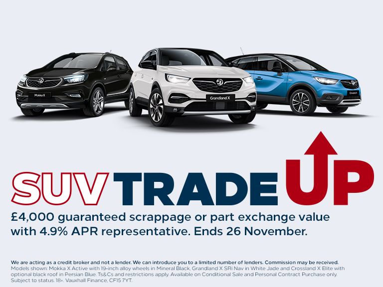 Vauxhall SUV Trade Up