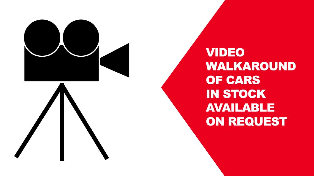 Video walk around of cars available on request