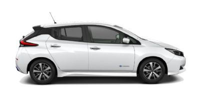 Nissan LEAF STORM WHITE