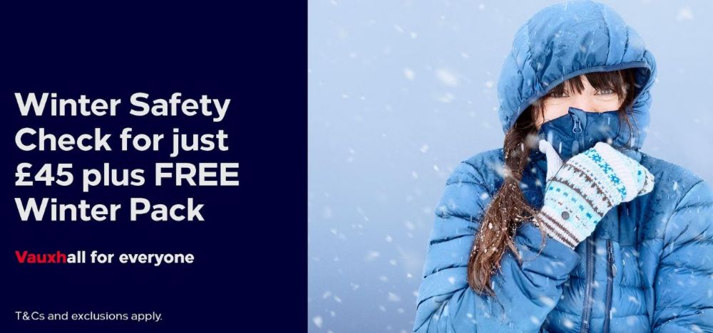 Book your Winter Check this holiday, for just £45, and receive your first seasonal gift of the year – an ultra-useful and completely FREE Winter Kit.
